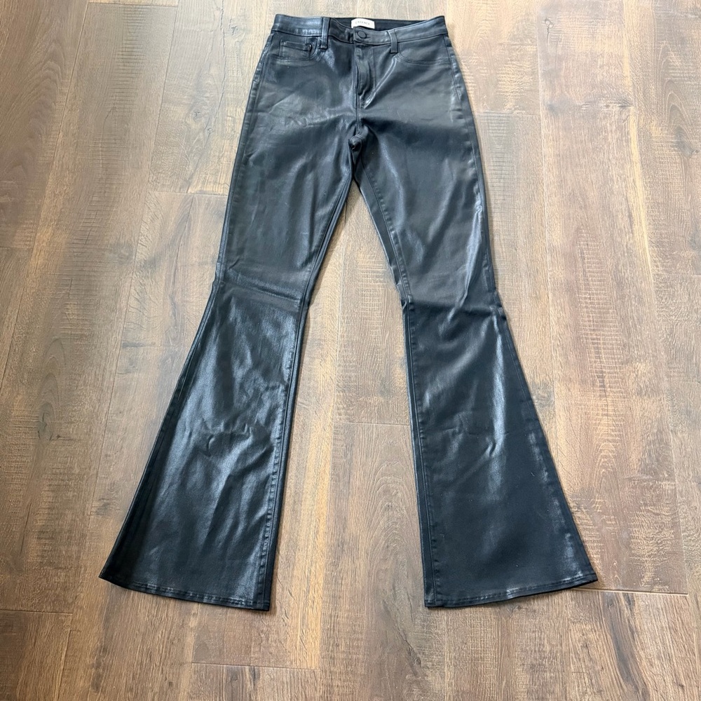 NWOT L’agence Marty Noir Coated Flares | Size: 29 - Picture 4 of 5